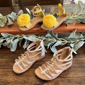 toddler sandals bundle | size 7c | harper canyon & old navy
